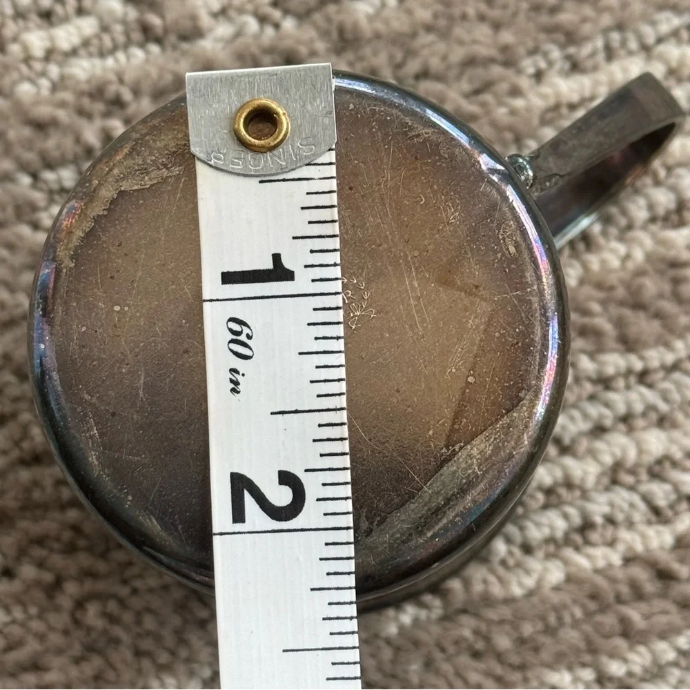 1881 Roger’s Vintage silver 2.5” cup mug